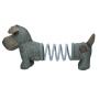 Country Dog Kuscheltier mit Zieh-Spirale aus 100% recyceltem Material