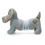 Country Dog Kuscheltier mit Zieh-Spirale aus 100% recyceltem Material