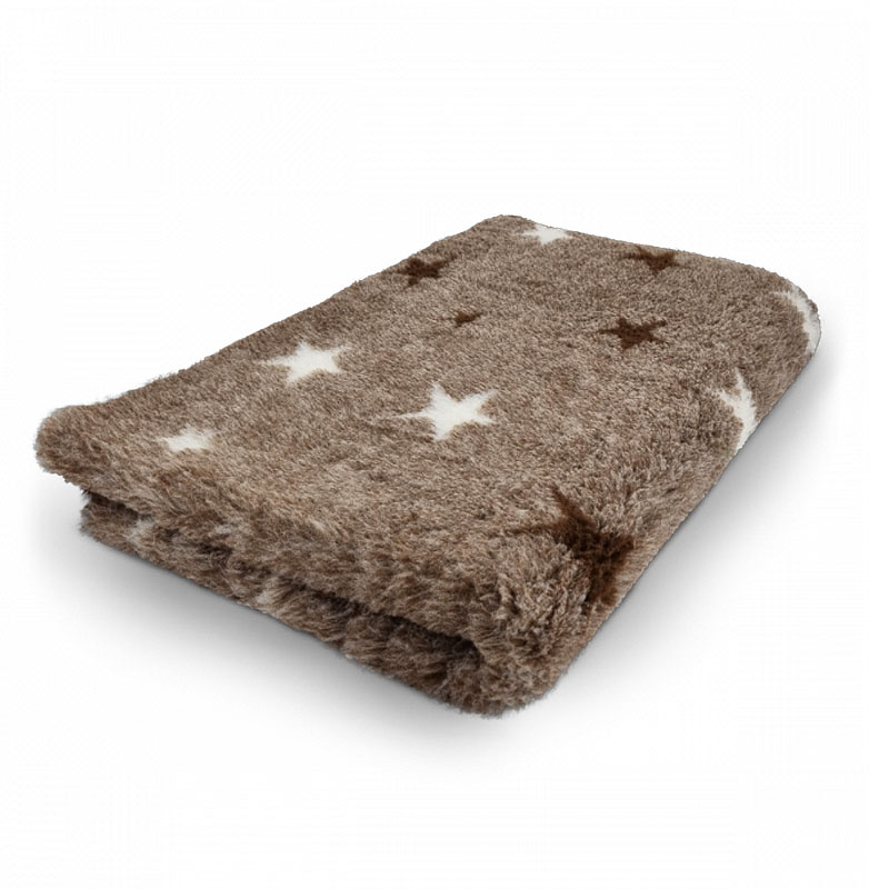 PITUPITA medizinische Hundedecke DryBed MedBed Vet Bed rutschfest Pfoten anthrazit/rot S 75x50