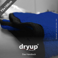 DryUp Towel großes Handtuch aus Baumwolle blueberry-blau