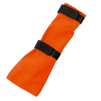 Non-stop dogwear Contact Bootie high hochgeschnittene Hundebooties 4er-Pack orange XL 7-8cm