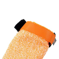 Non-stop dogwear Protector Socks HIGH Socken light Pfotenschutz 4-er Pack orange S  4-5cm