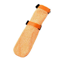 Non-stop dogwear Protector Socks HIGH Socken light Pfotenschutz 4-er Pack orange XL  7-8cm