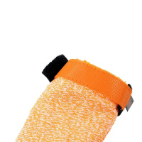 Non-stop dogwear Protector Bootie HIGH Schuhe 4-er Pack schwarz-orange L  6-7cm