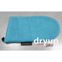DryUp Glove kleiner Trocken Handschuh aus Baumwolle cyan-hellblau