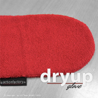 DryUp Glove kleiner Trocken Handschuh aus Baumwolle pepper-rot