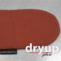 DryUp Glove kleiner Trocken Handschuh aus Baumwolle brick-ziegelsteinrot