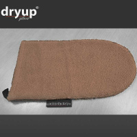 DryUp Glove kleiner Trocken Handschuh aus Baumwolle coffee-braun