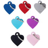 MyFamily Hundemarke Anh&auml;nger kleines Herz mit Gravur...