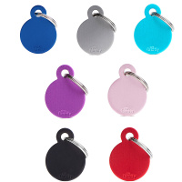 MyFamily Hundemarke Anhänger kleiner Kreis mit Gravur