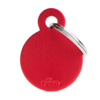 MyFamily Hundemarke Anhänger kleiner Kreis mit Gravur