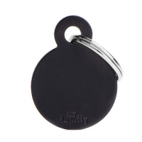 MyFamily Hundemarke Anhänger kleiner Kreis mit Gravur