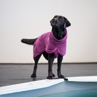 Pomppa Bath Bademantel mit kaputzenartigen Kragen