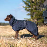 Pomppa Bath Bademantel mit kaputzenartigen Kragen Midnight 37-40