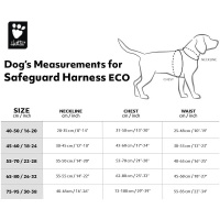Hurtta Sicherheitsgeschirr Safeguard Geschirr ECO Ocean-blau 65-80
