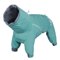 Hurtta Mudventure Overall ECO Regenmantel mit Beinen Raven-schwarz 30S