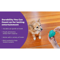 Planet Dog Double-Tuff Robustes Kauspielzeug für deinen Hund M- blau