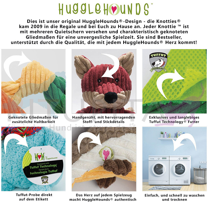 HuggleHounds Squooshie Bunny Hase