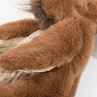 HuggleHounds X-Brace Kollektion Robuste und Kuschelige Spielzeuge ELCH