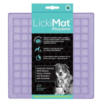 LickiMat PLAYDATE Schleckmatte Leckmatte 20x20cm LAVENDER LAVENDEL