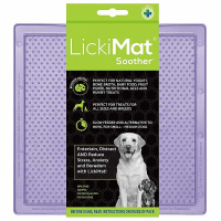 LickiMat Soother Leckmatte Schleckmatte 20x20cm LAVENDER LAVENDEL