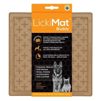 LickiMat BUDDY Schleckmatte Leckmatte 20x20cm COFFEE KAFFEE