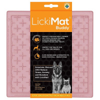 LickiMat BUDDY Schleckmatte Leckmatte 20x20cm GUAVA