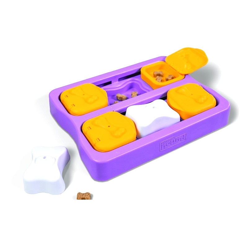 Nina Ottosson Dog Brick Small purple Intelligenzspielzeug LEVEL 2