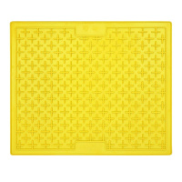 LickiMat BUDDY SchleckmatteLeckmatte groß 30,5x25,5cm GELB