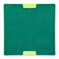 LickiMat SOOTHER PRO TUFF Schleckmatte Leckmatte 20x20cm GRÜN