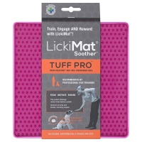 LickiMat SOOTHER PRO TUFF Schleckmatte Leckmatte 20x20cm PINK