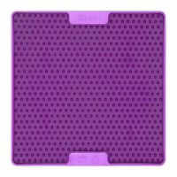 LickiMat SOOTHER PRO TUFF Schleckmatte Leckmatte 20x20cm VIOLETT