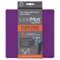 LickiMat SOOTHER PRO TUFF Schleckmatte Leckmatte 20x20cm VIOLETT