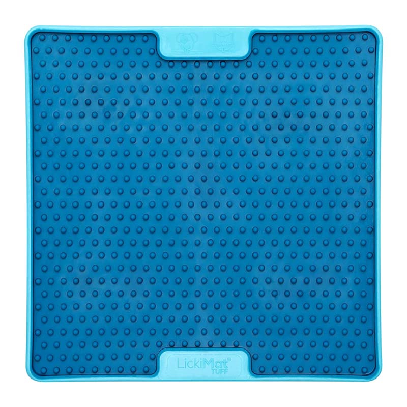 LickiMat SOOTHER PRO TUFF Schleckmatte Leckmatte 20x20cm TÜRKIS