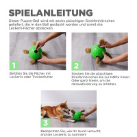 Nina Ottosson Dog Snuffle N´ Treat Ball klein Intelligenzspielzeug LEVEL 2