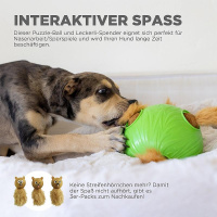 Nina Ottosson Dog Snuffle N´ Treat Ball groß Intelligenzspielzeug LEVEL 2