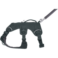 Ruffwear Web Master Sicherheitsgeschirr mit Griff Basalt Gray -grau XXS | 33-43cm