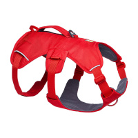 Ruffwear Web Master Sicherheitsgeschirr mit Griff Red Canyon -rot XXS | 33-43cm