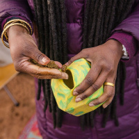 Ruffwear Gnawt A Rock Leckerchenspender robust Purple Orchid | lila violett