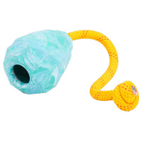 Ruffwear Huck a Cone Leckerchenspender robust mit Seil Glacial Blue | türkis