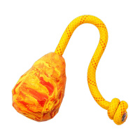 Ruffwear Huck a Cone Leckerchenspender robust mit Seil Salamander Orange | orange