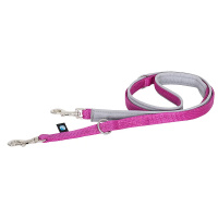 AnnyX Führleine verstellbar Bolt FUN grau-pink Classic