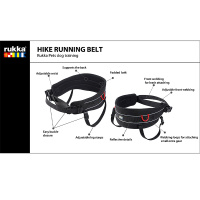 Rukka Pets Hike Running Belt Wander Laufgurt