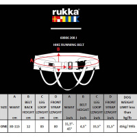 Rukka Pets Hike Running Belt Wander Laufgurt