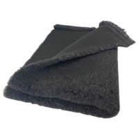 PITUPITA medizinisches Hundebett Vet Bed Antirutsch Hundematte Extra dick Anthrazit S 75x50