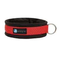 AnnyX Steck Halsband Fun schwarz rot 7