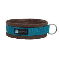 AnnyX Steck Halsband Fun braun petrol 7