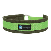 AnnyX Zugstopp Halsband Fun oliv hellgrün 2