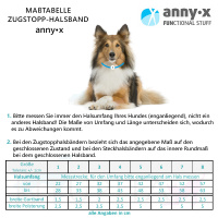 AnnyX Zugstopp Halsband Fun oliv hellgrün 2