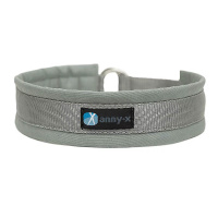 AnnyX Zugstopp Halsband Fun grau silber 5